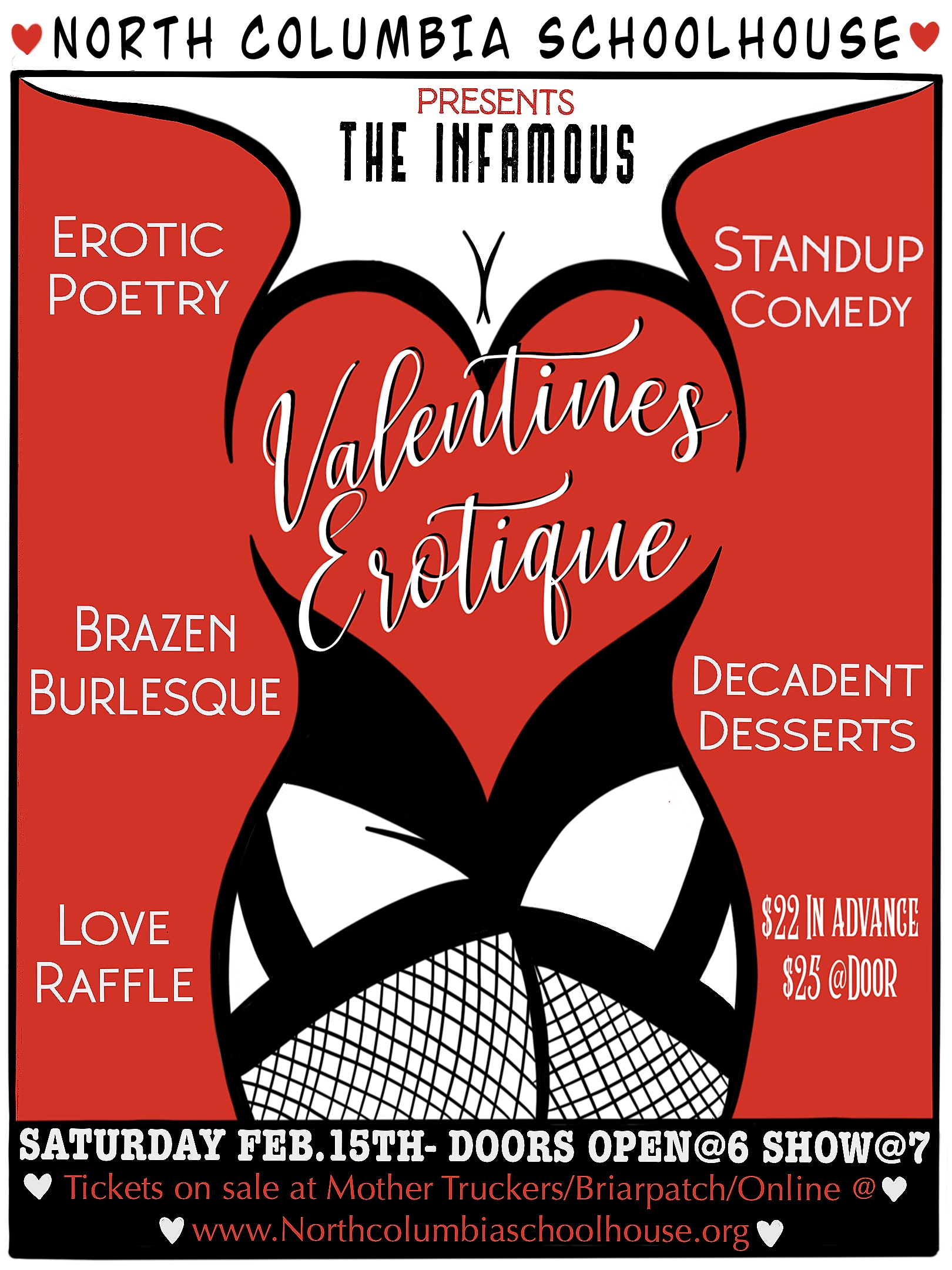 Valentine Erotique February 15th
