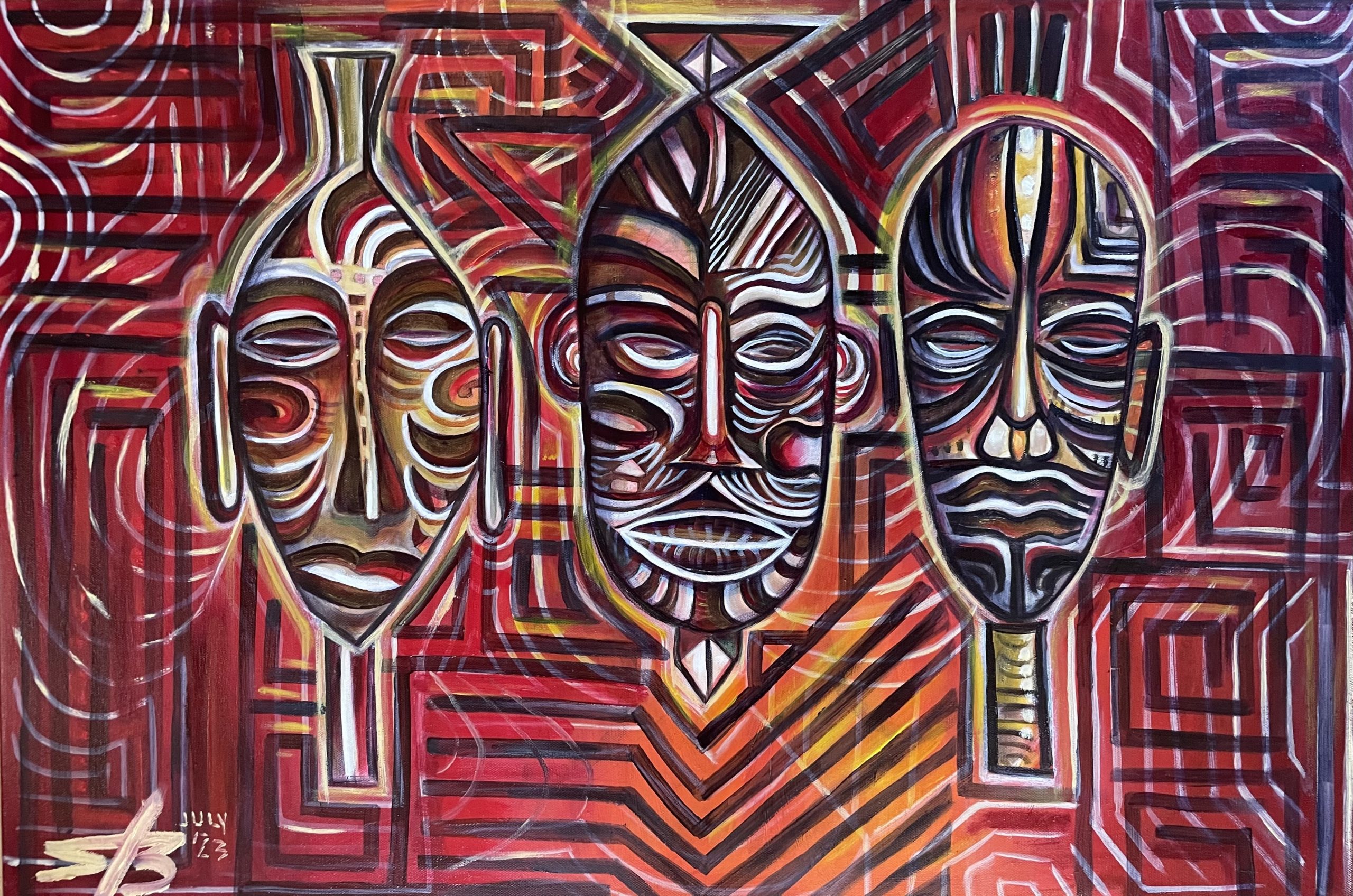 Three Women of the Ridge Art Show