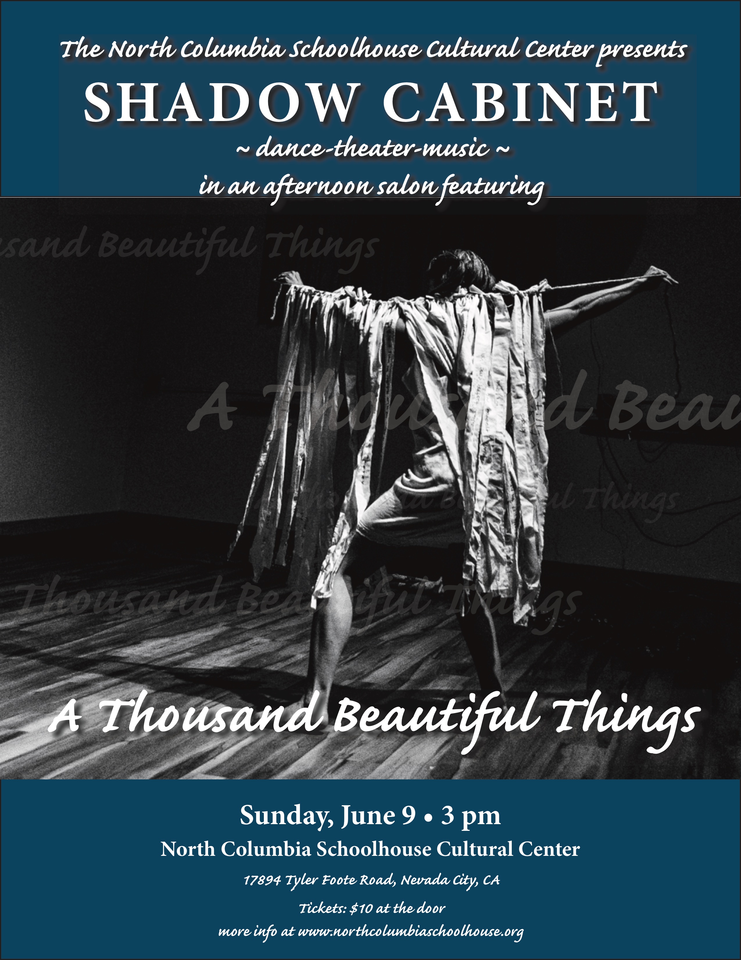 “A Thousand Beautiful Things” Sunday June 9th 3pm